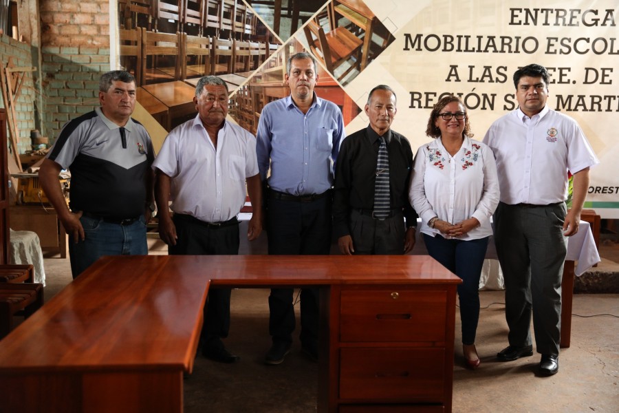 Entrega de armarios de madera a la institución educativa “Centro Rural de Formación en Alternancia” – CRFA Nuevo San Miguel.