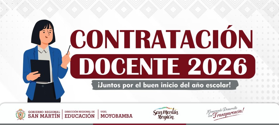 𝐏𝐫𝐨𝐜𝐞𝐬𝐨 𝐝𝐞 𝐂𝐨𝐧𝐭𝐫𝐚𝐭𝐚𝐜𝐢𝐨́𝐧 𝐝𝐞 𝐀𝐮𝐱𝐢𝐥𝐢𝐚𝐫𝐞𝐬 𝐝𝐞 𝐄𝐝𝐮𝐜𝐚𝐜𝐢𝐨́𝐧 𝟐𝟎𝟐𝟔