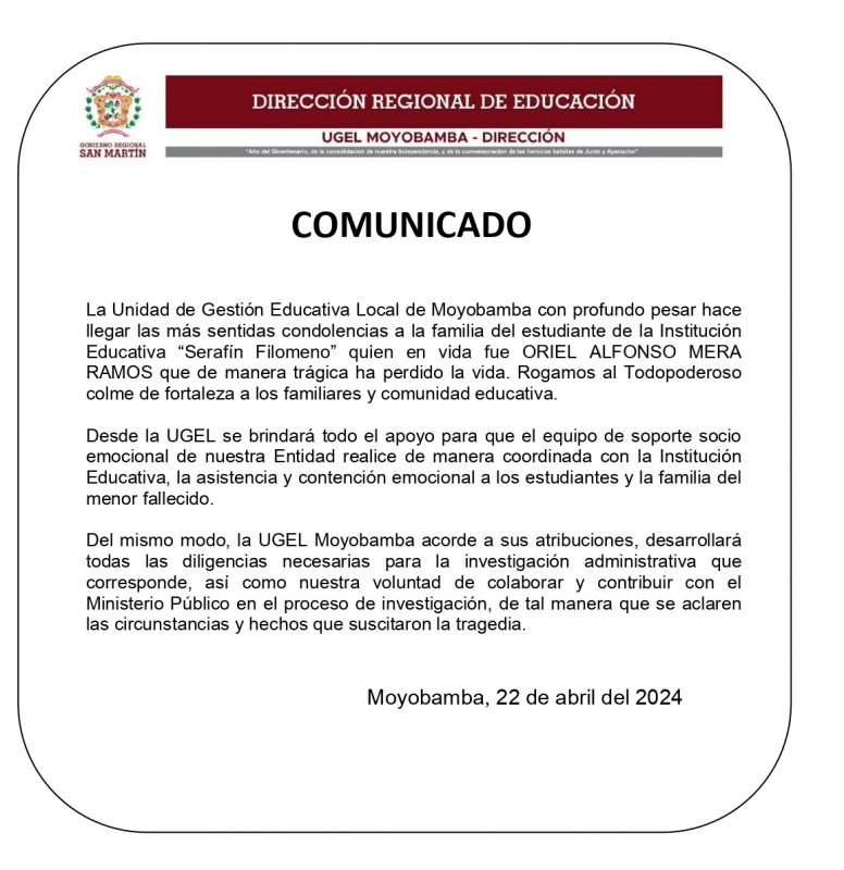 📢COMUNICADO