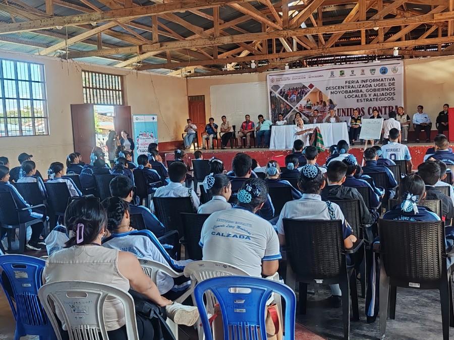 Cuarta Feria Informativa Descentralizada bajo el lema "Unidos Contra la Violencia"